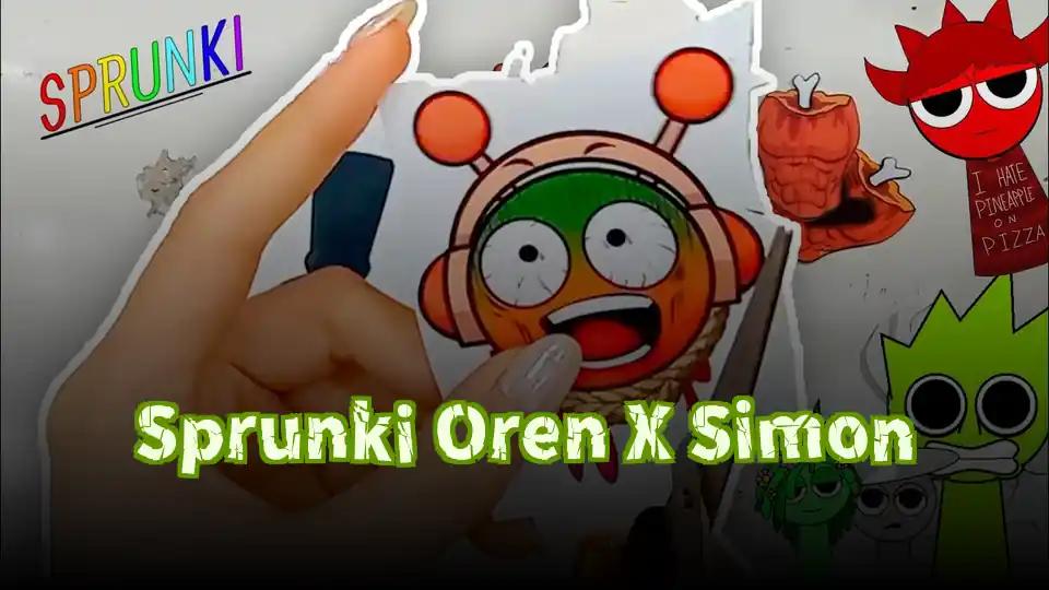 Sprunki Oren X Simon